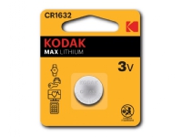 Kodak MAX - Batteri 2 x CR1632 - Li