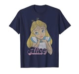 Disney Alice In Wonderland Alice Bubble Text T-Shirt