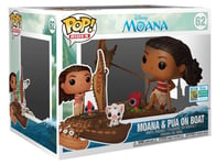 Figurine Funko Pop - Vaiana [Disney] N°62 - Moana, Hei Hei & Pua Sur Bateau (40165)