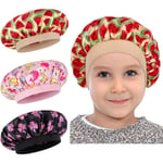 Silk Satin Bonnet-3-pack Barn Satin Hårbonet - Perfet