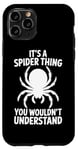 Coque pour iPhone 11 Pro Spider Thing Arachnide Terrarium Araignée