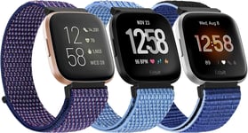 YCHDDER Nylon Straps Compatible with Fitbit Versa 2 Strap/Fitbit Versa Strap/Fit