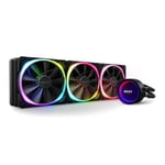 NZXT Kraken X73 RGB, 360mm All-In-One Hydro CPU Cooler with RGB Lighting, 3x 120