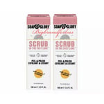 Soap & Glory Scrub In The Fast Lane 2 Minute Facial Polish & Peel 100 Ml X 2