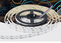 OEM RGBW COB LED-STRIP MED 896 LED-DIODER / M 24V 5M