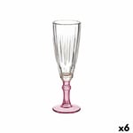 Champagneglas Glas Rosa 6 antal (170 ml)