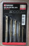 Parkside HSS Milling Drill Bits 5 Piece Set For Wood 3 4 5 6 8mm SPECIAL OFFER