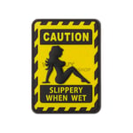 JTG 3D Rubber Patch: Slippery when Wet