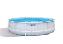 Piscine tubulaire Chevron ronde Intex 4,88 x 1,22 m