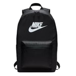 Nike Logo Backpack Black Unisex School Bag Lightweight Durable