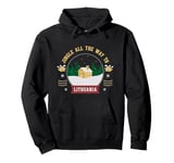 Jingle All The Way To Lithuania Lithuanian Christmas Travel Pullover Hoodie