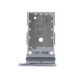 Tiroir carte sim pour Samsung Galaxy S23 Ultra Double sim Violet