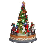 Luville Carrousel Avec Arbre de Noël Illuminato- H26XD18, 5CM