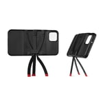 Joby JB01649-BWW StandPoint Smartphone Case for Google Pixel 4 XL - Protective,Built-in Aluminum Tripod Legs,Wireless Charging,for Selfies,Photo,Astrophotography,Video,Vlogging,Live Streaming