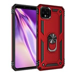 Google Pixel 4 XL Military Armour Case Red