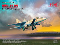 Mig-25 Ru Avion D'Entraînement Soviétique 1:72 Kit De Modèle En Plastique ICM