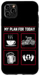 iPhone 11 Pro Max Classic Motorcycle Biker Plan For Today Coffee Beer Case