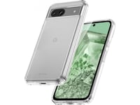 Crong Crong Crystal Shield-Skydd - Google Pixel 8A-Fodral (Transparent)