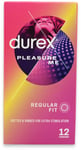 Durex Pleasure Me Condoms 12 Pack X 1