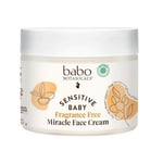 Sensitive Baby Miracle Cream For Face Fragrance Free 2 Oz By Babo Botanicals