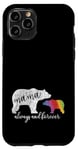 Coque pour iPhone 11 Pro Rainbow Mama Bear LGBT Always Forever Love Support Pride LGBT