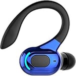 Casque Bluetooth Avec Microphone, Téléphone Portable, Mains Libres, Écouteurs Individuels, Bluetooth Sans Fil, Avec Brossette Auriculaire, Écouteurs Sans Fil, Mains Libres, Pour Le Bureau, La Conduit