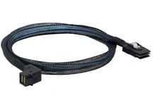 Mini SAS HD SFF8643 90°  to Mini SAS 36-pin SFF8087 Converter Cable - 1m