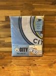 Manchester City Single Duvet Cover Bedding Set Official Merchandise New