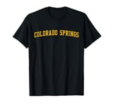 Colorado Springs CO Little London Throwback Yellow T-Shirt