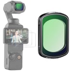 NEEWER Filtre Magnétique Noir Diffusion 1/4 Compatible avec DJI OSMO Pocket 3 - Filtre Effet Cinématographique Mist Dreamy avec Cadre Ultra Slim & Verre Optique HD Multi Revêtement, 2 Films de