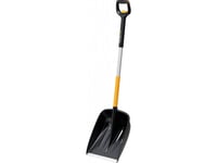 Fiskars 1057188, Snöskyffel, Metall, Svart, Orange, Justerbar, Ergonomisk, Finland, 36,2 Cm