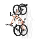 VEVOR Support de rangement pour 2 vélos montage mural porte-vélos pour garage