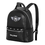 Betty Boop Motor Love-Sac à Dos Heady, Noir, 24,5 x 29 cm, Capacité 8 L