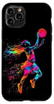 iPhone 11 Pro Basketball Girl Dunk Kids Youth Player Teenage Girl Women Case