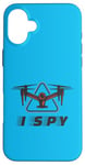 iPhone 16 Plus I Spy Spy Flight Drone Pilot Toy Camera Drone Case