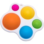 Fidget Dimple Toy,Fat Brain Toys, Stress Relief Hand Toys,Ergonomic Silicone Flipping Board Toys for Kids and Adults