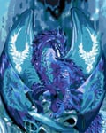 wxxxj Puzzle Adulte 1000 Pièces Puzzle Classique 3D Puzzle Bricolage- Dragon Violet Brillant Jouet en Bois Puzzles Cadeau Unique Art Mural Décor à La Maison -50x75cm