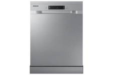 Samsung Series 7 DW60CG550FSREU Freestanding 60cm Dishwasher with Auto Door, 14 Place Setting Silver