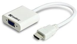 Sandberg HDMI to VGA Converter - adapter - bildskärm