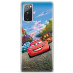 ERT GROUP Coque de téléphone Portable pour Samsung S20 FE / S20 FE 5G Original et sous Licence Officielle Disney Motif Cars 001 Parfaitement adapté à la Forme du téléphone Portable, Coque en TPU