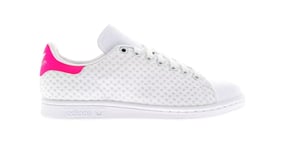 Womens UK 6.5 ADIDAS ORIGINALS STAN SMITH White Pink Trainers BB5551 EUR 40 US 8