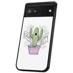 Google Pixel 6 - Skal/Mobilskal Happy Cactus