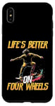 Coque pour iPhone XS Max Skateboard Lovers Skater Board pour hommes