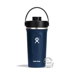 Hydro Flask - Insulated Shaker Bottle 709 ml (24 oz) for Protein Shakes and Supplements - Leakproof Chug Spout - BPA-Free - Indigo