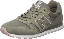 New Balance Femme Wl373-mms-b Baskets, Beige (Military Urban Green/Conch Shell MMS), 40 EU