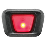 uvex Plug-in LED XB048 - Suitable for uvex Finale & uvex True - Two Different Light Modes (Continuous or Flashing) - Black-Red - One Size