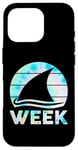 iPhone 16 Pro 2025 Week Retro Shark Fin Lover Sea Ocean Animal Summer Trip Case