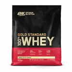 Optimum Nutrition 100 % Whey Gold Standard, Vanilla Ice Cream, Poudre 4530 g