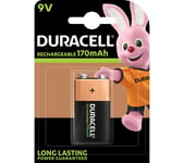 Duracell HR9V/DC1604 9V Rechargeable NiMH Battery