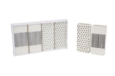 Set 4 Pièces Humidificateur Pour Radiateur Céramique Bande de Couleur Pois Dfh